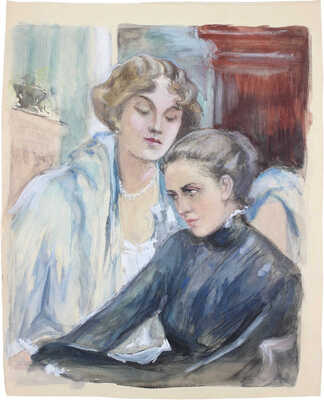 Бехтеев Владимир Георгиевич. Иллюстрация к книге А. Толстого «Хождение по мукам»